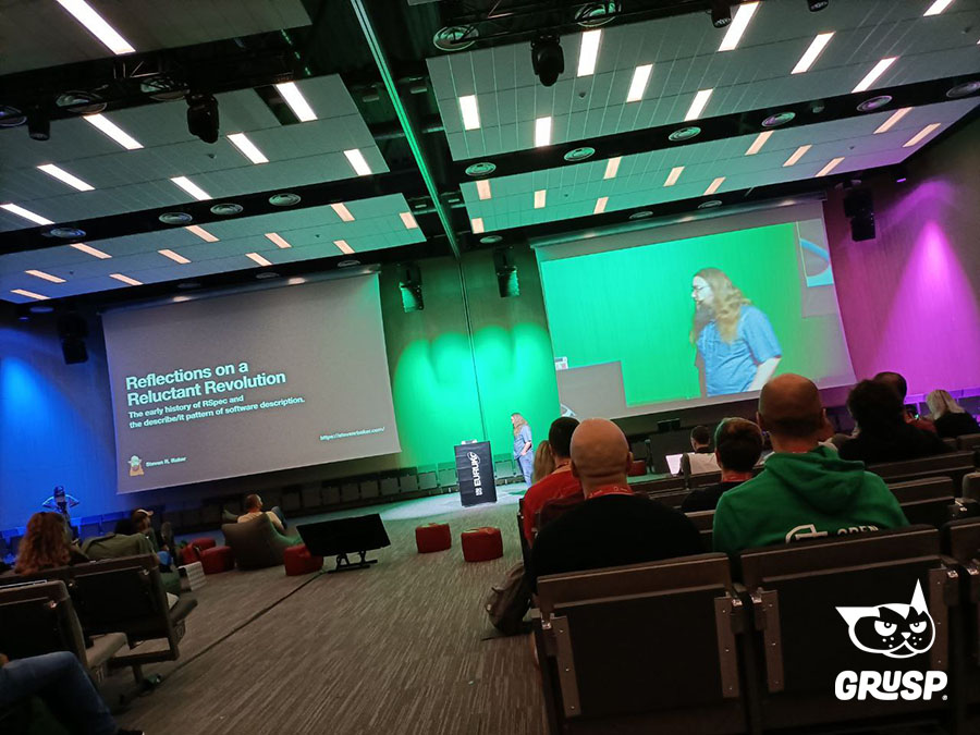 Steven R. Baker sul palco di Euruko 2023